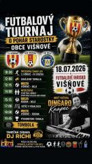 Futbalový turnaj o pohár starostk yobce Višňové 